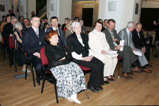 Susirinkę svečiai į Pasaulio Tautų Teisuolių apdpvanojimų ceremoniją