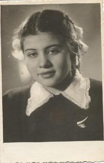 Genovaitė (Heni) Kalitinauskaitė. 1955